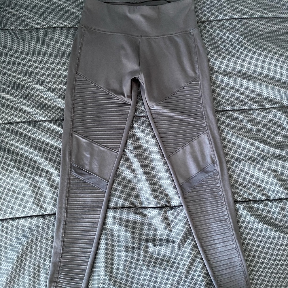 EUC Justice Girls Moto leggings